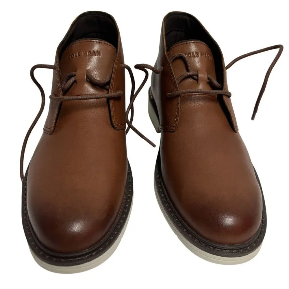 COLE HAAN / Go To Lace Chukka / Woodbury / Leather / Boots / Size 7